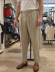 JAHVE' Pantalone in Lino Comfort Fit