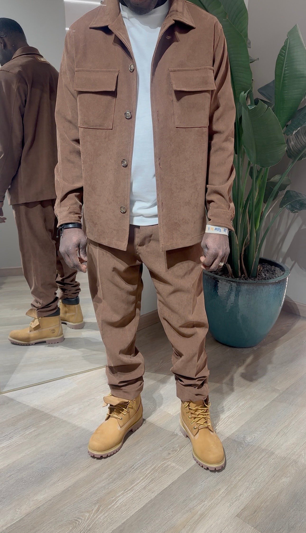 Artik Denim Coordinato in Velluto