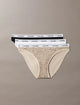 Calvin klein Silp Classici in Confezione da 3 - Icon Logo