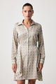 Guess Vestito Camicia ALYA Beige