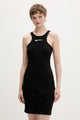 Karl Lagerfeld Jeans Vestito Sportivo a Costine 
Nero
