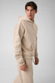 Guess Felpa con Bande Laterali Beige