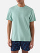 Mc2 Saint Barth T-shirt Terry  in Cotone Effetto Spugna con Ricamo L ogo