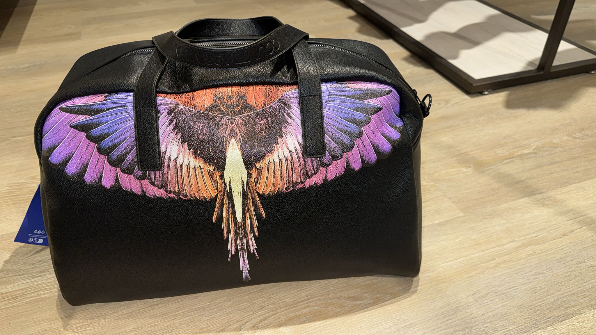 Marcelo Burlon Borsone da Viaggio County of Milan con Stampa "Wings" Sunset