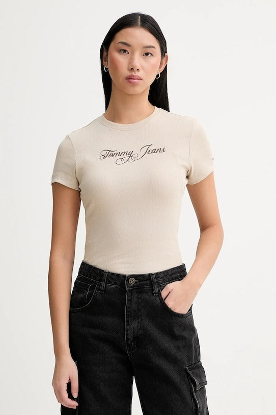 Tommy Jeans T-shirt in Cotone