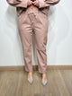 Le Streghe Pantalone in Nappa con Coulisse in Vita 
Rosa