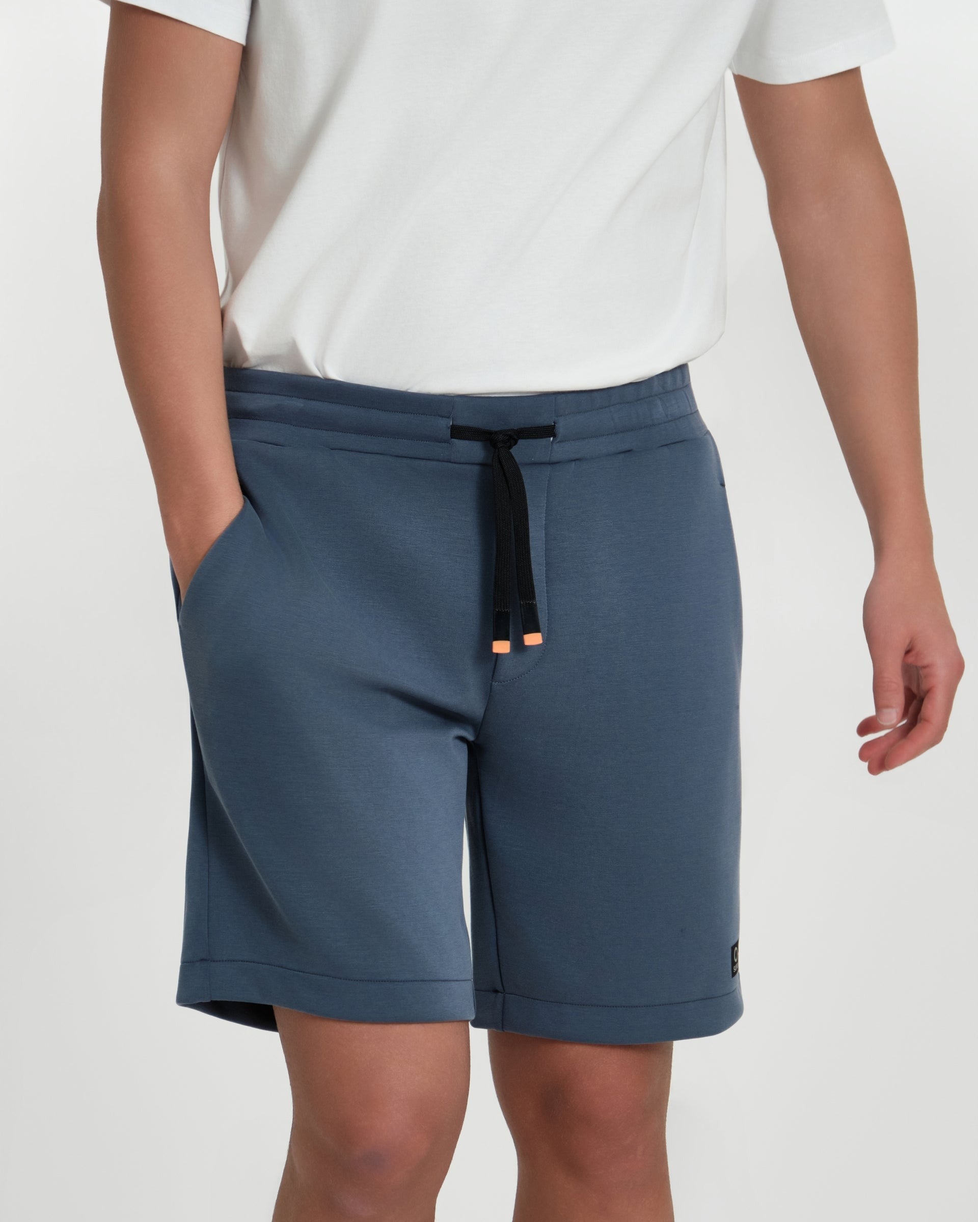 Suns Short SUNS Ale Lux in Tessuto Morbido ed Elasticizzato Avio