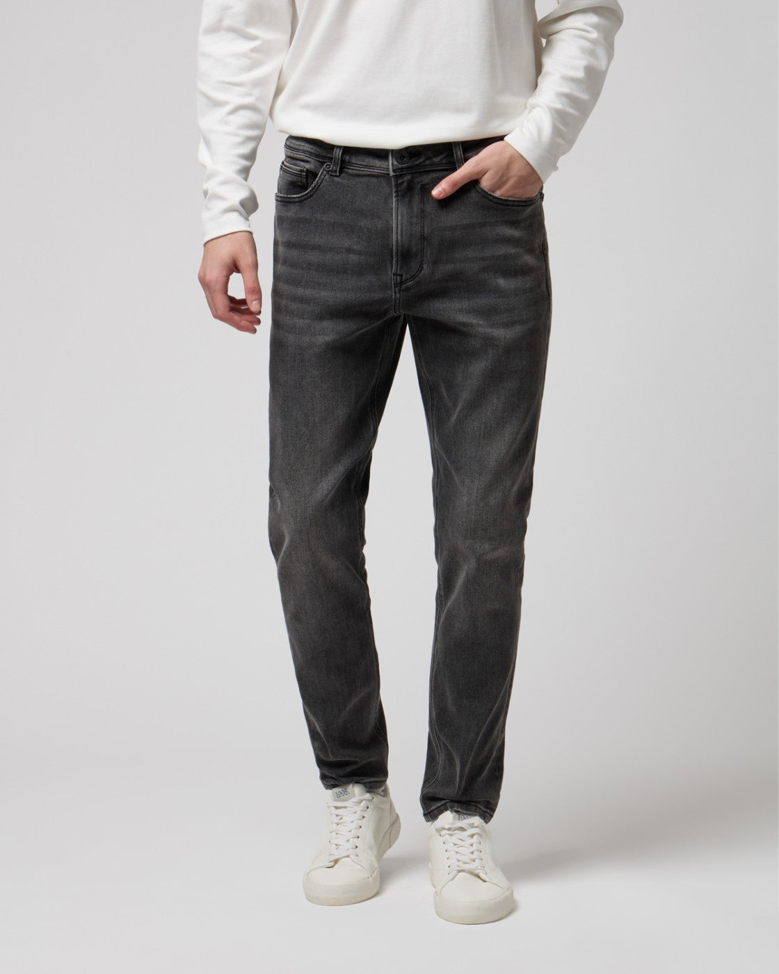 Gianni Lupo Jeans Modello BRUCE Regular Fit Nero