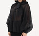 Vicolo Blusa con Fiocco e Manica a Sbuffo