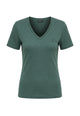 Liu Jo T-shirt Manica Corta con Scollo a V e Logo
