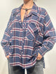 Dixie Camicia Scozzese Blù