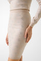 Guess Gonna in Misto Lana con Strass Beige