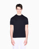 Armani Exchange Maglia Tricot Lavorazione a Coste in Cotone