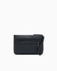 Armani Exchange Angel Pouch Pochette in Tessuto Spalmato Minimalistae Nero