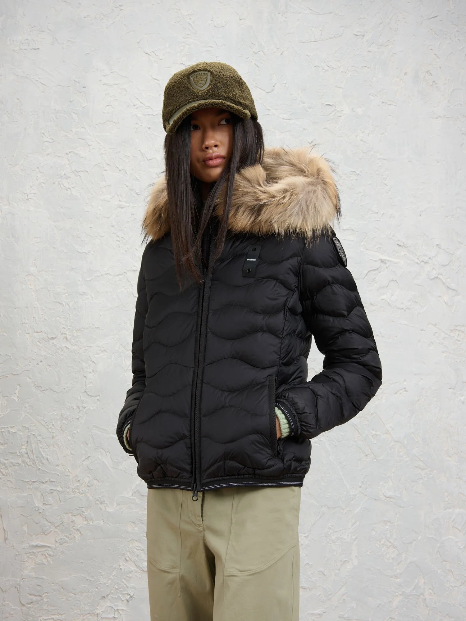 Blauer Usa Giubbino Corto Imbottito Piume 
Alide