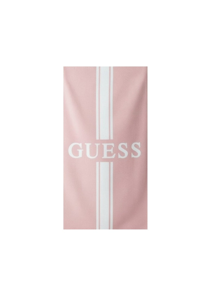 Guess Telo Mare Banda Verticale Centrale in Contrasto