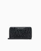 Armani Exchange Portafoglio zip Around con Logo in Rilievo
