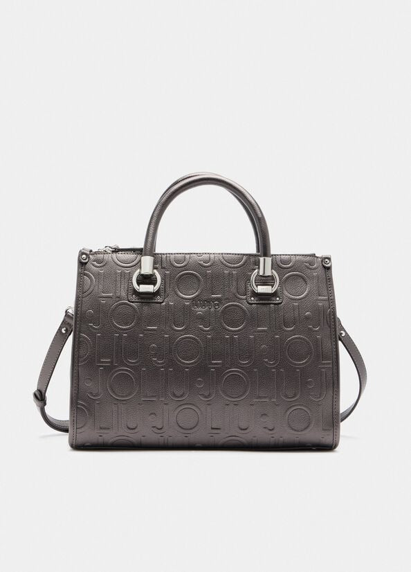 Liu Jo Borsa Satchel Media con Logo