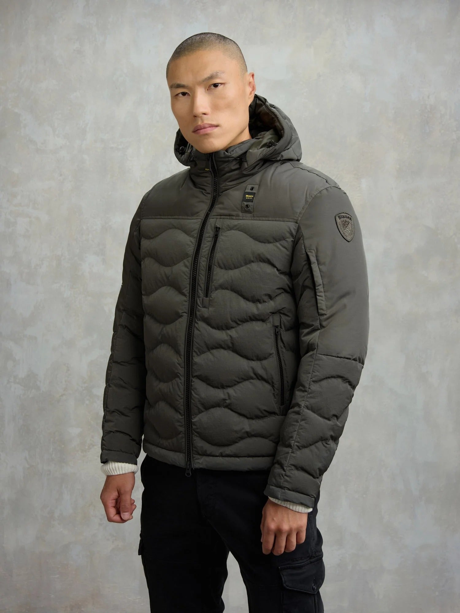 BLAUER USA Giubbetto Effetto Stropicciato Ferwood