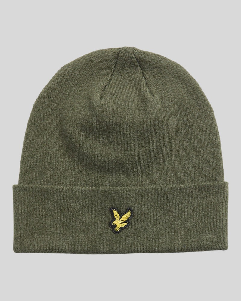 Lyle & scott Berretto in Misto Merino Blu