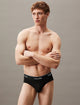 Calvin Klein Slip in Confezione da 3 - Icon Cotton Stretch Nero