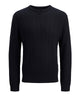 Jack & Jones Maglia Motivo Trecce Blù