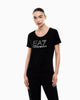 Armani EA7 T-shirt  in Jersey Stretch Logo Series