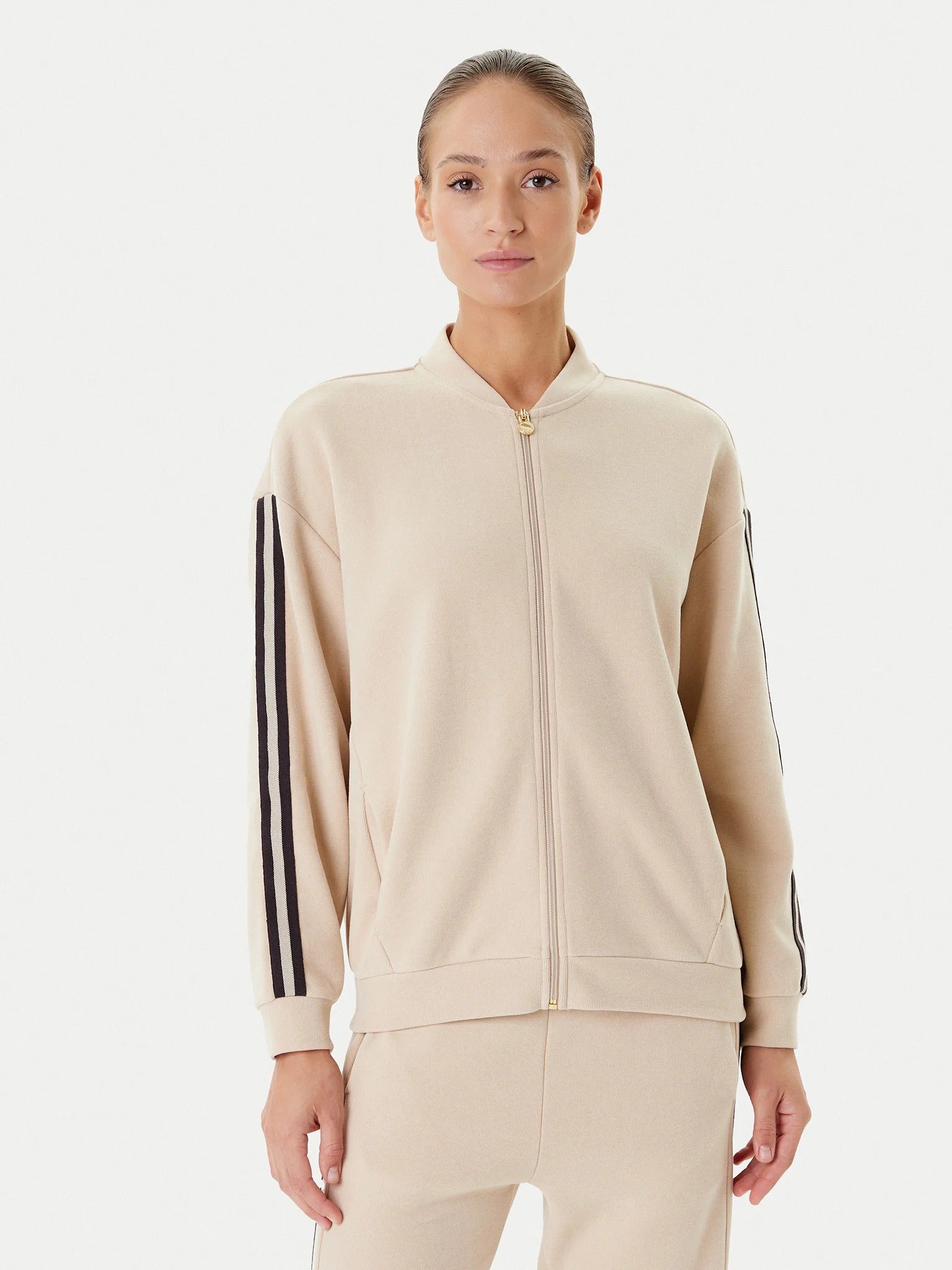 Armani EA7 Felpa con Cerniera e Bande