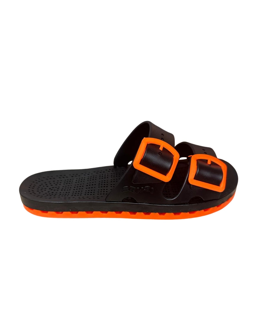 Sensi Ciabatte La Jolla Black Fluo Doppia Fibbia