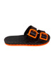 Sensi Ciabatte La Jolla Black Fluo Doppia Fibbia
