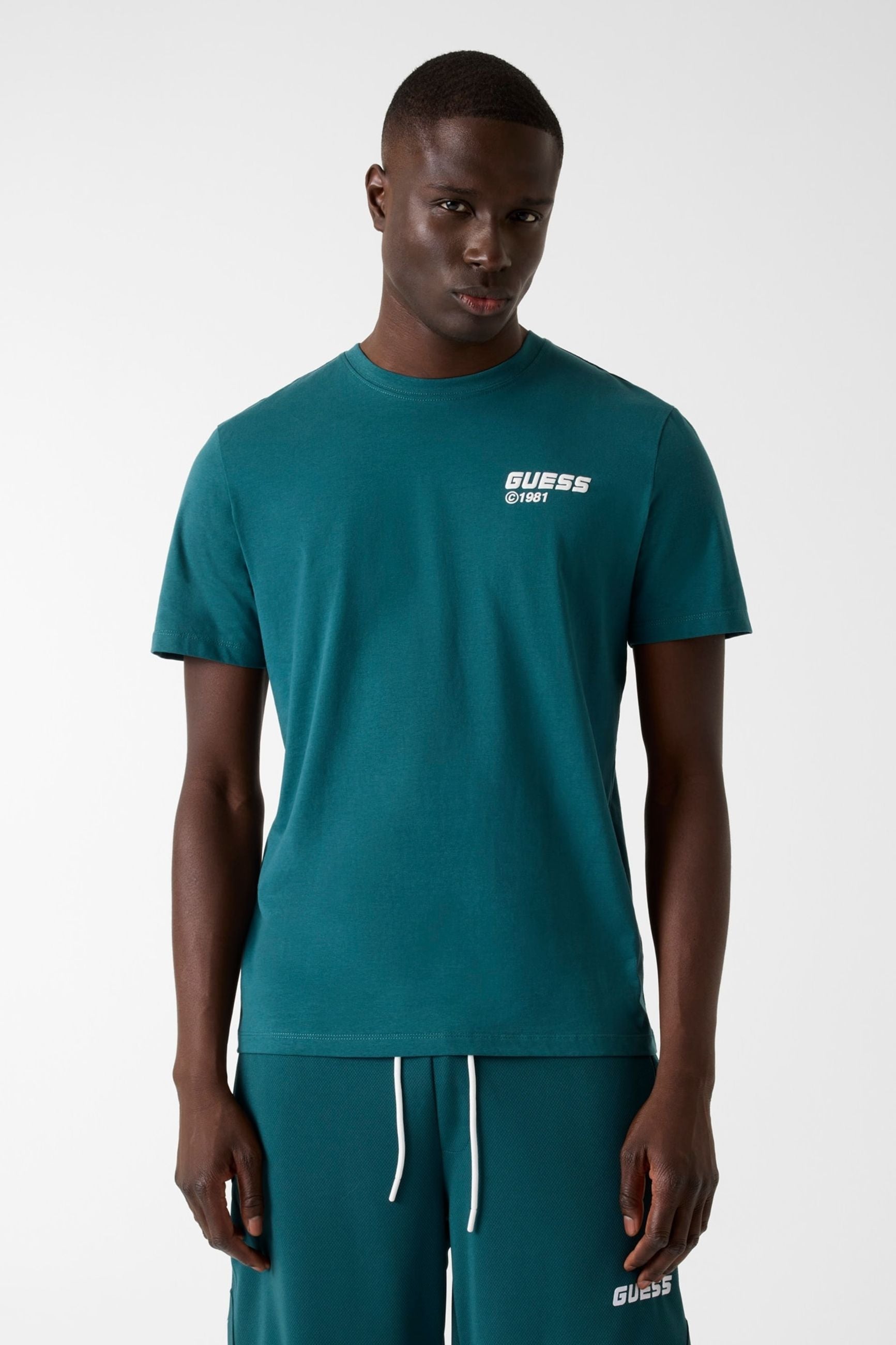 Guess T-shirt con Logo Stampato
Verde