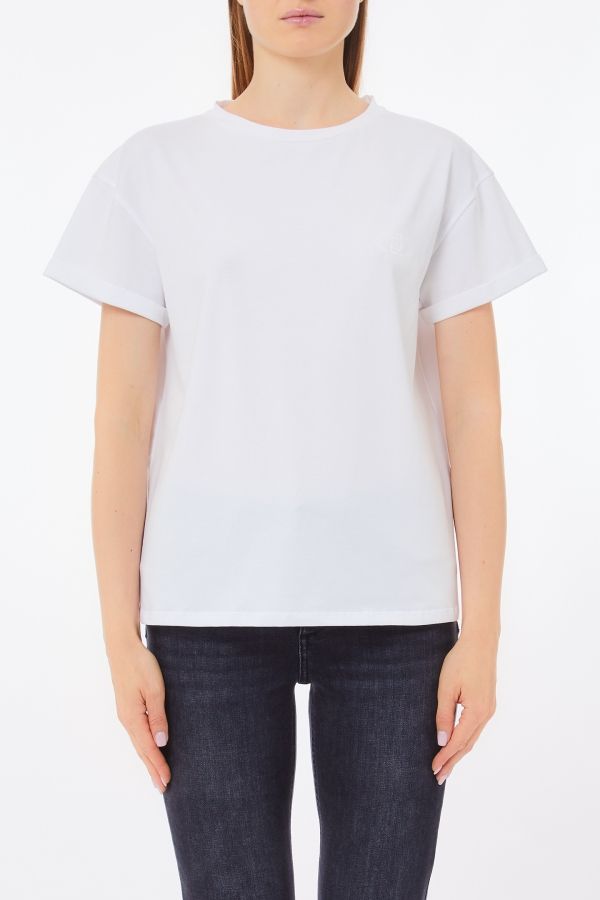 Liu Jo T-shirt Girocollo con Logo