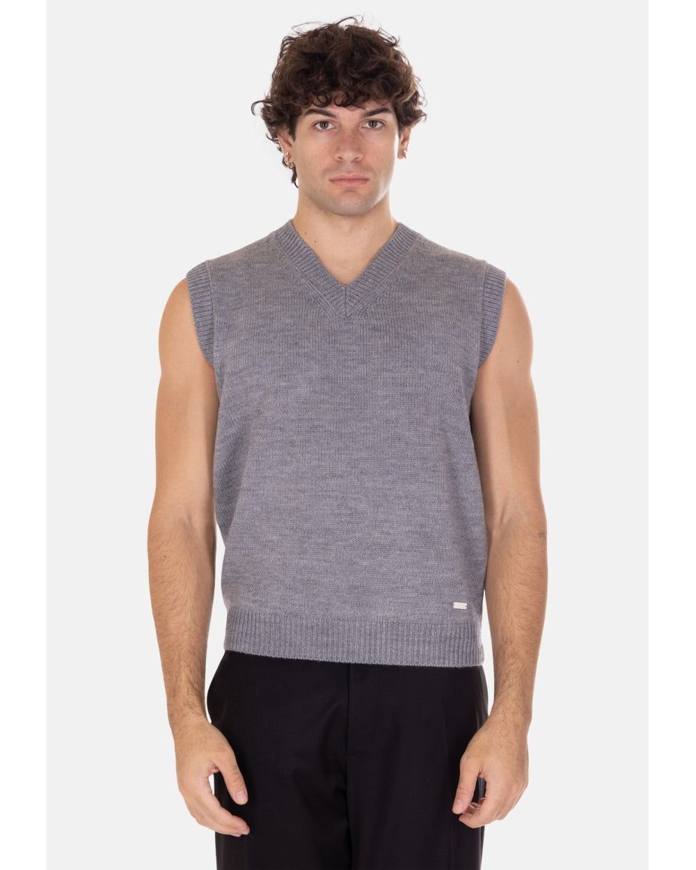 Gianni Lupo Gilet Smanicato con Scollo V