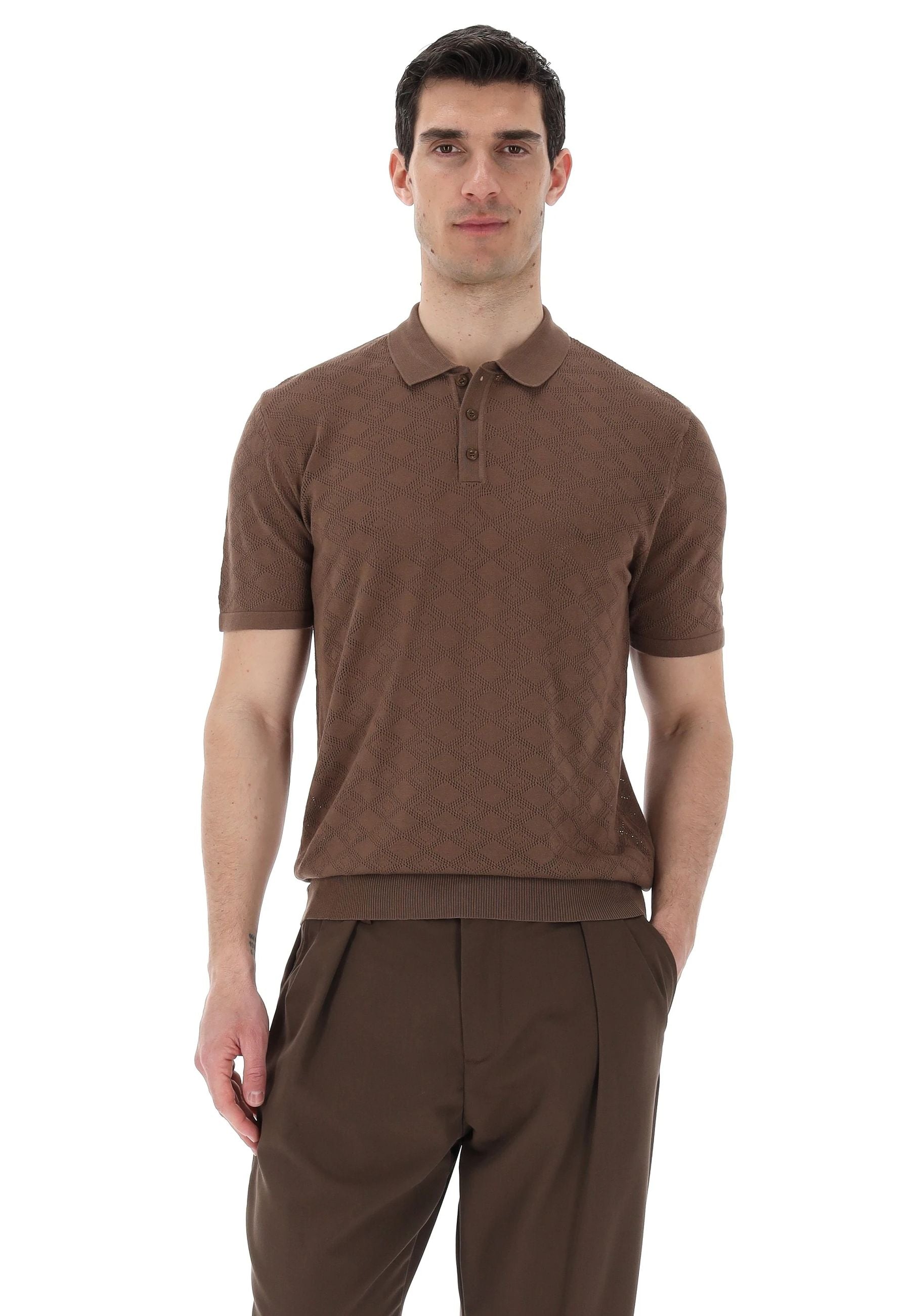 Gianni Lupo Polo in Maglia Traforata