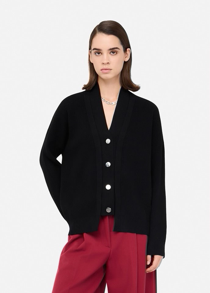 Liu Jo Cardigan in Misto Viscosa Scollo a V