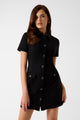 GuessVestito Mini chemisier Nero
