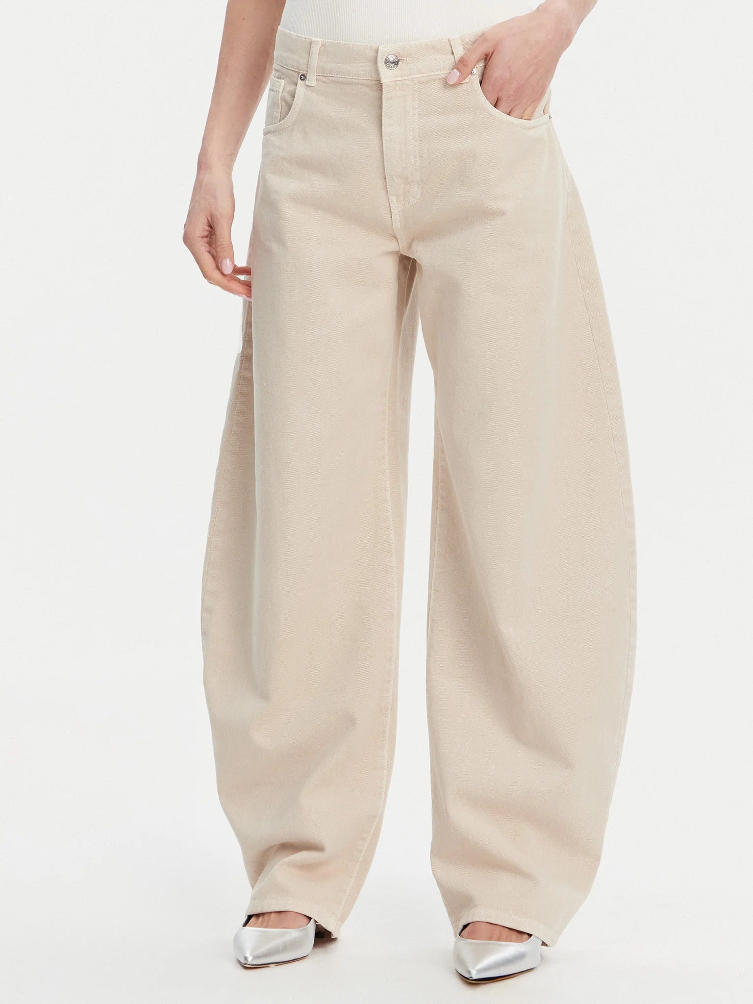 Vicolo Pantalone Jeans Balloon Denise