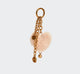 Vicolo Portachiavi Charms con Cuore Teddy Beige