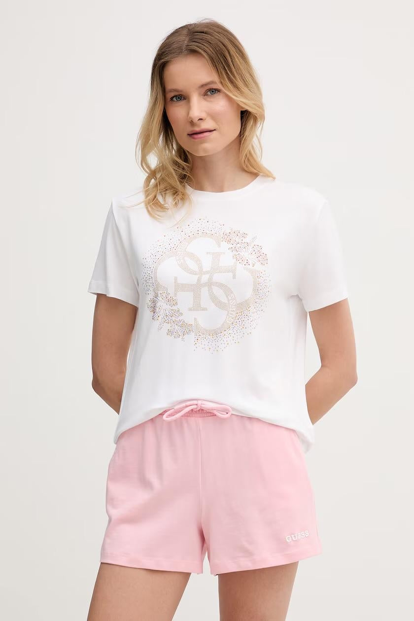 Guess T-shirt con Logo Triangolo