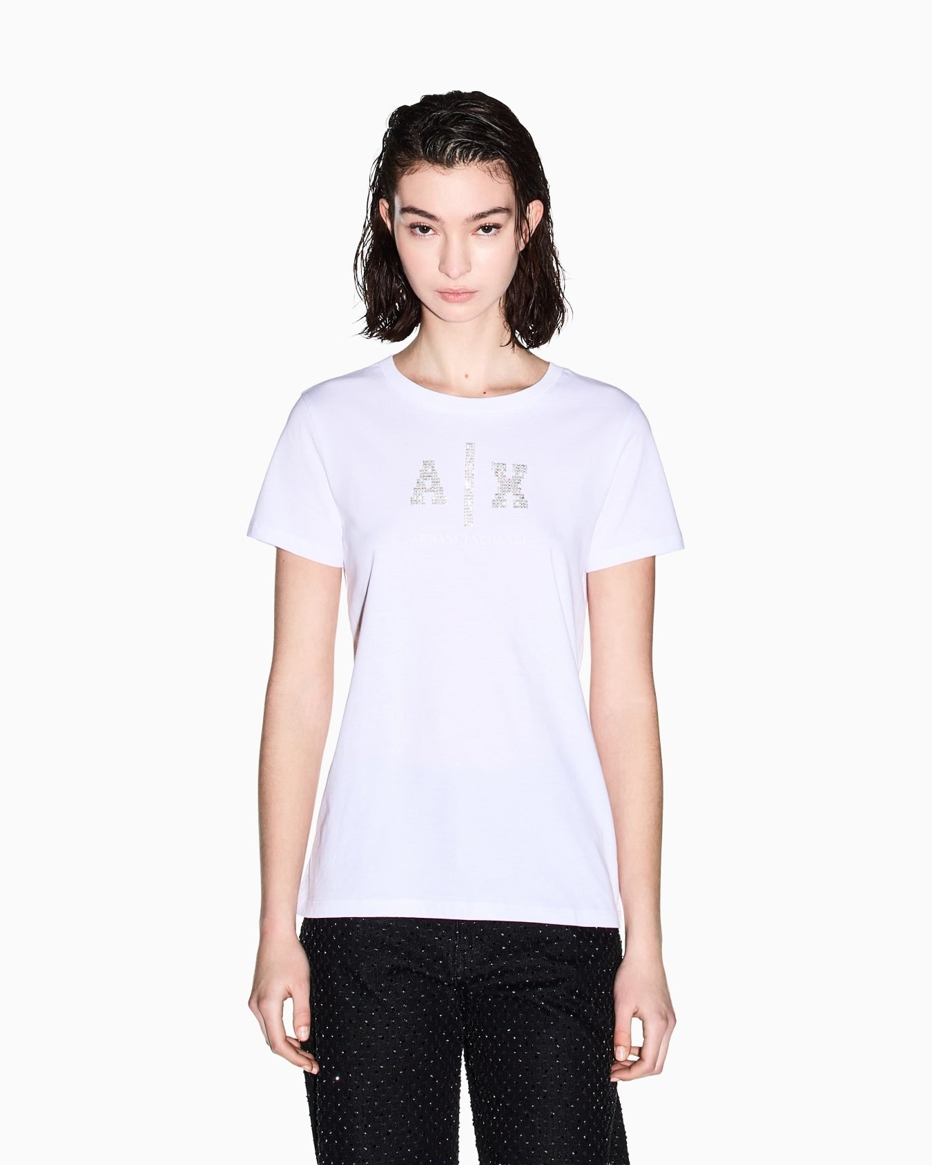 Armani Exchange T-shirt Regular Fit in Jersey
