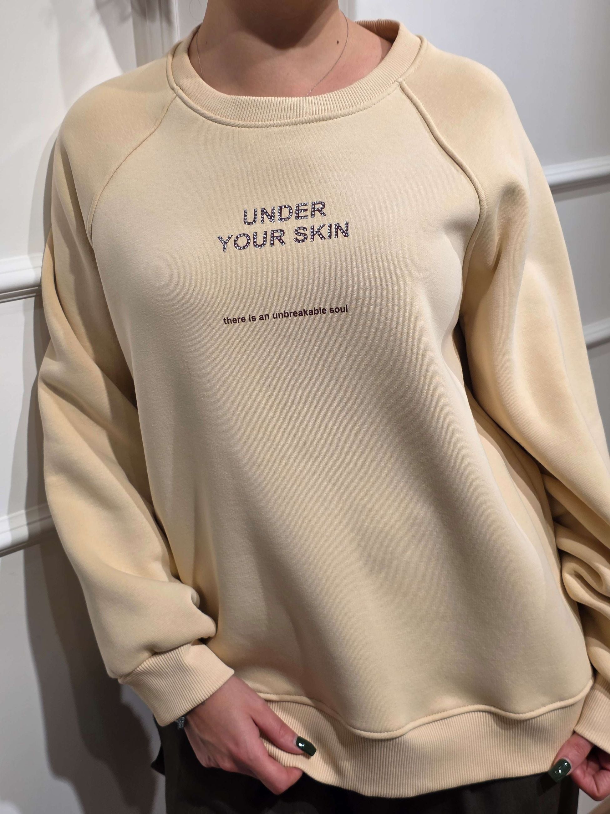 Le Streghe Felpa Under Beige