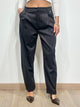 Souvenir Pantalone Gessato Marrone