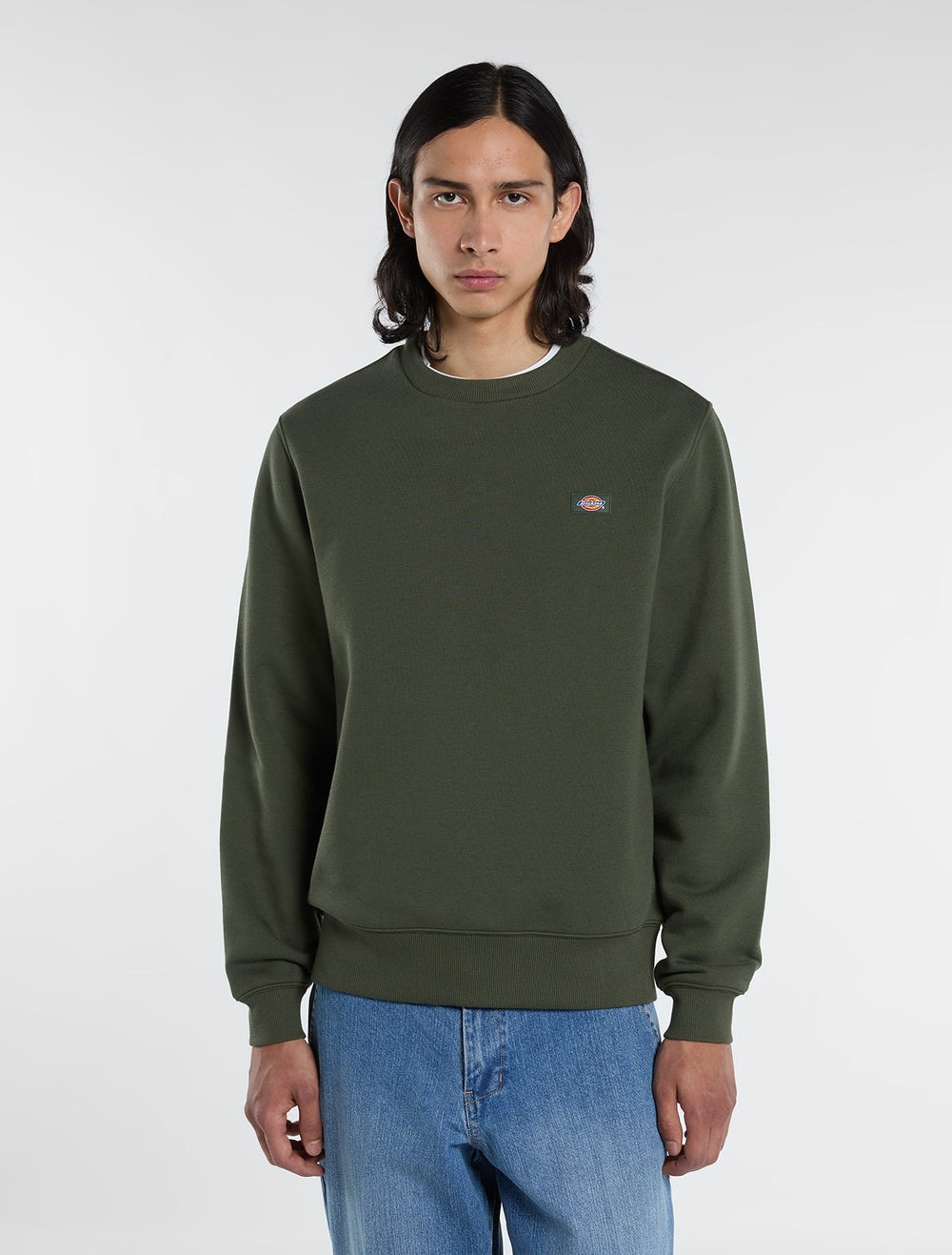 Dickies Felpa Oakport Girocollo Logo