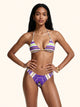 Me fui Bikini Triangolo con Slip Americano fisso
Viola