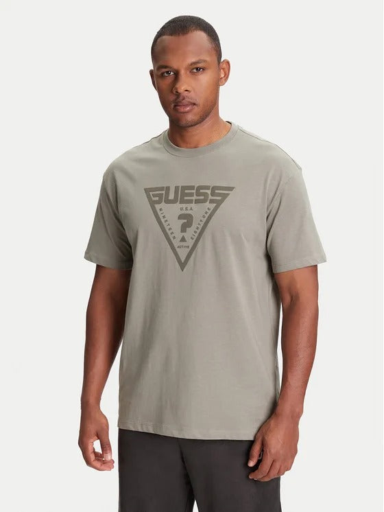 Guess Active T-shirt Logo Triangolo