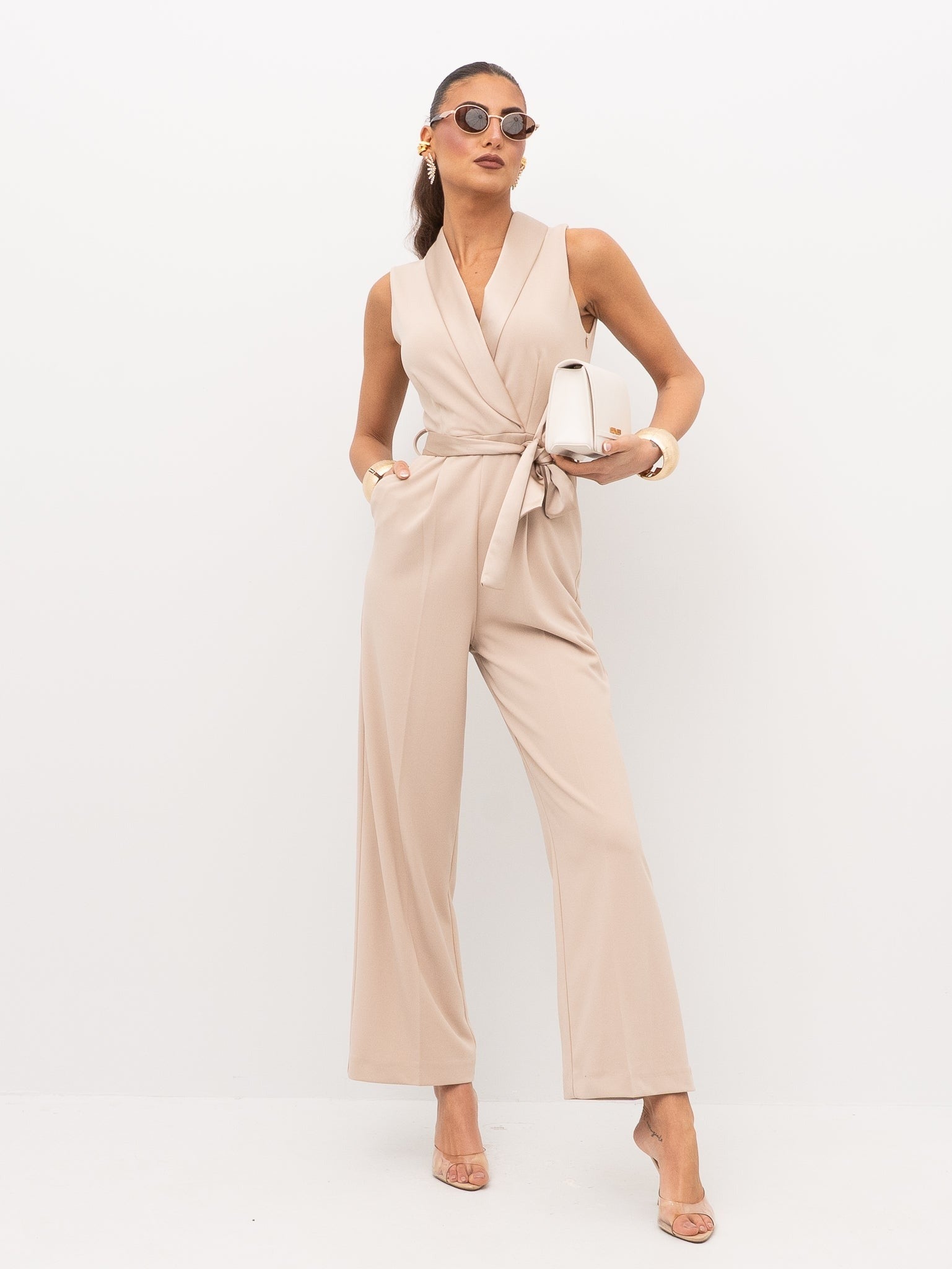 Vicolo Tuta con Scollo Incrociato Rever