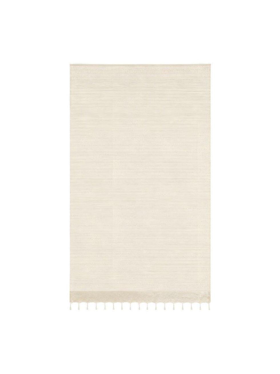 Saint Barth Telo Mare in Cotone e Lurex Beige
