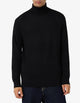 Armani Exchange Pullover Regular Fit in Misto Lyocell e Lana