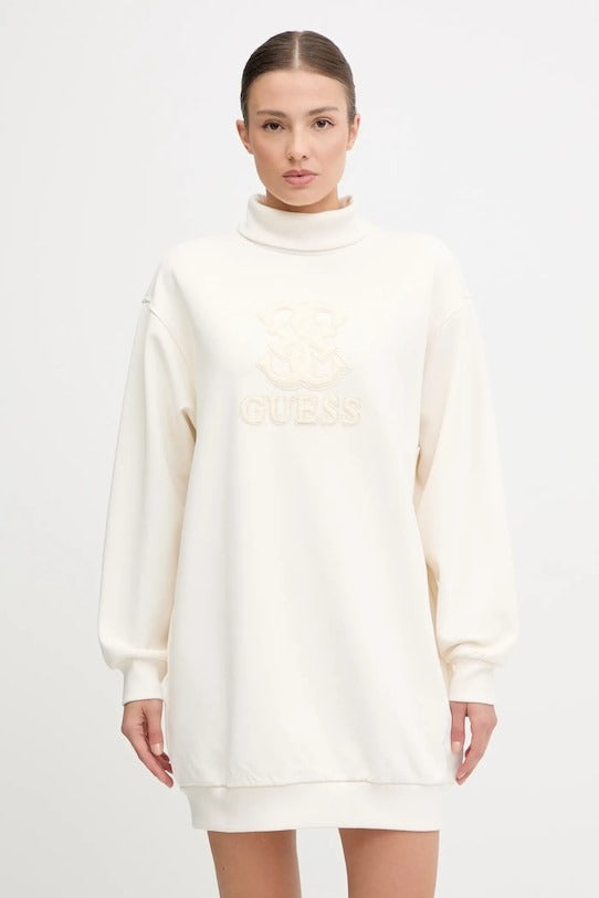 Guess Active Abito Carmen Bianco