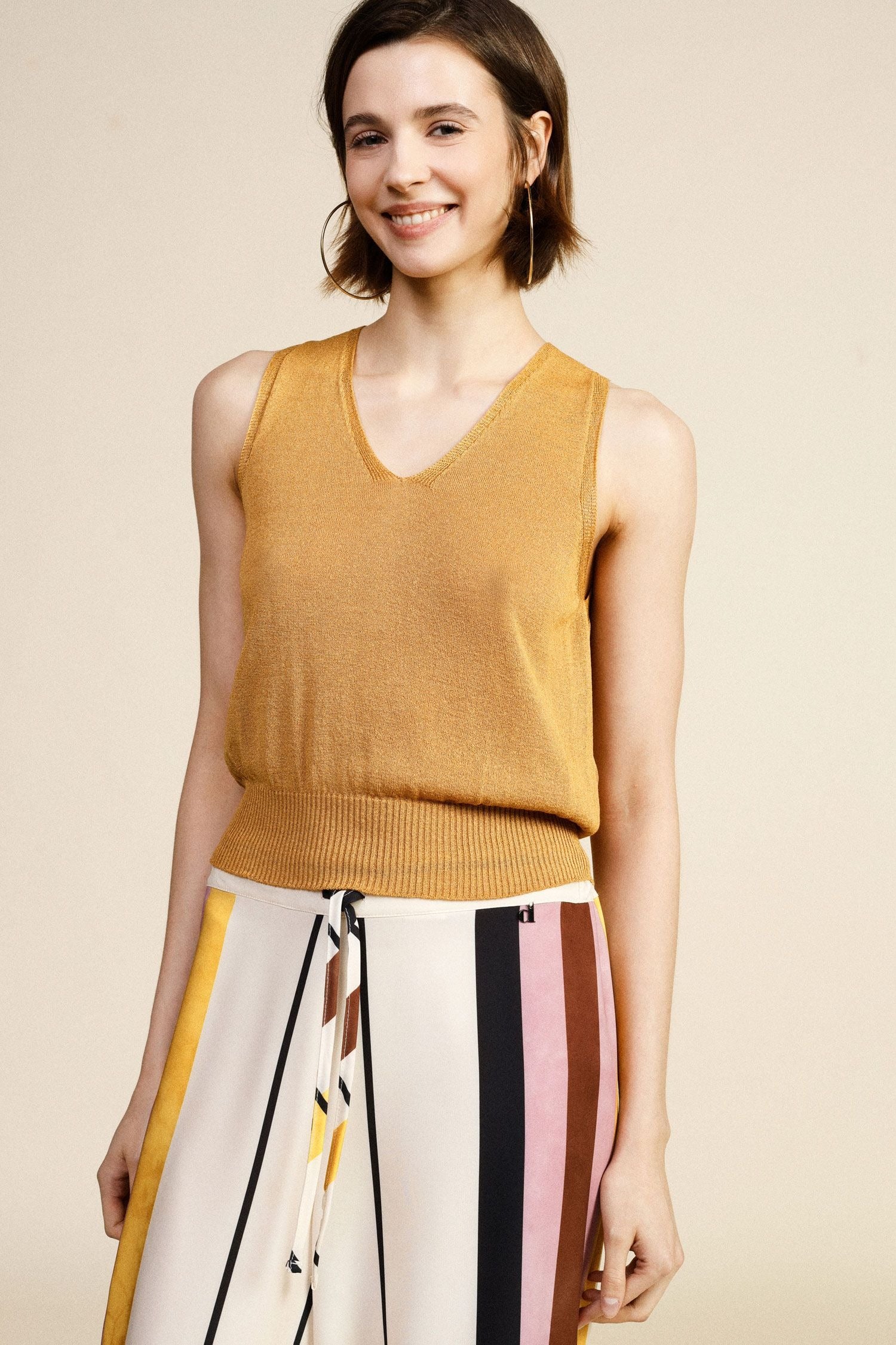 DIXIE Canotta con Fascia Elastica sotto